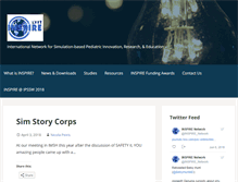 Tablet Screenshot of inspiresim.com